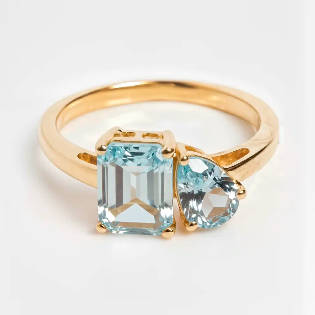 Birthstone Ring Aquamarine