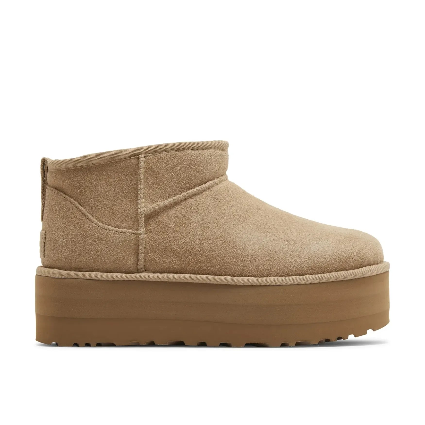 Ultra Mini Platform Boot Sand