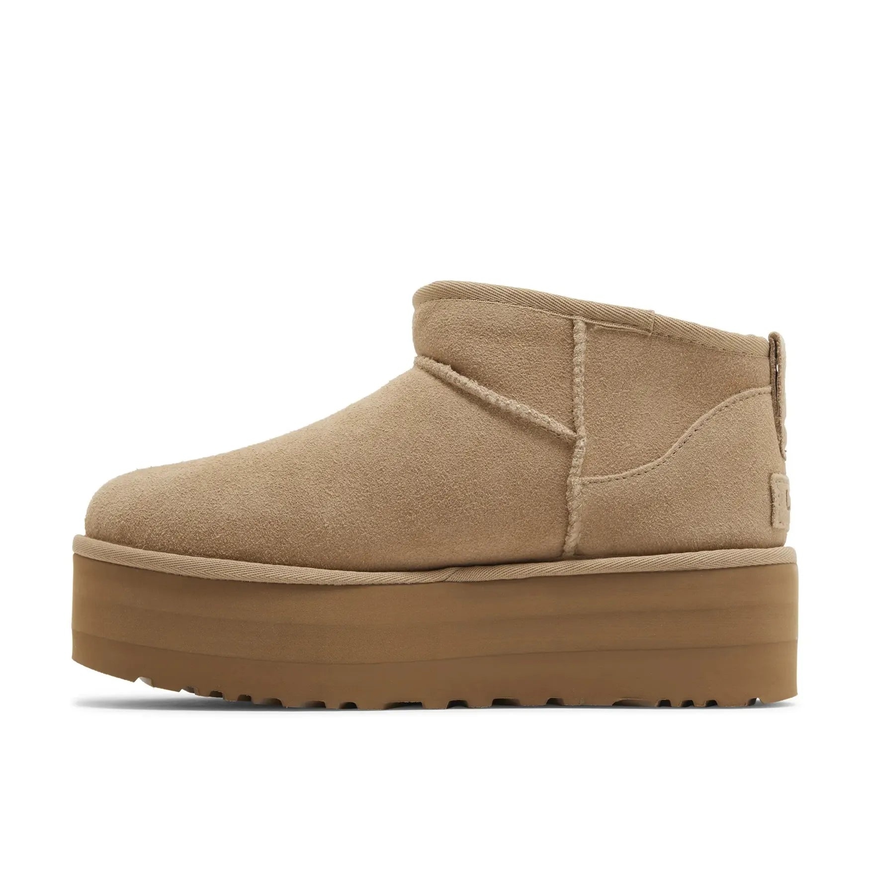 Ultra Mini Platform Boot Sand