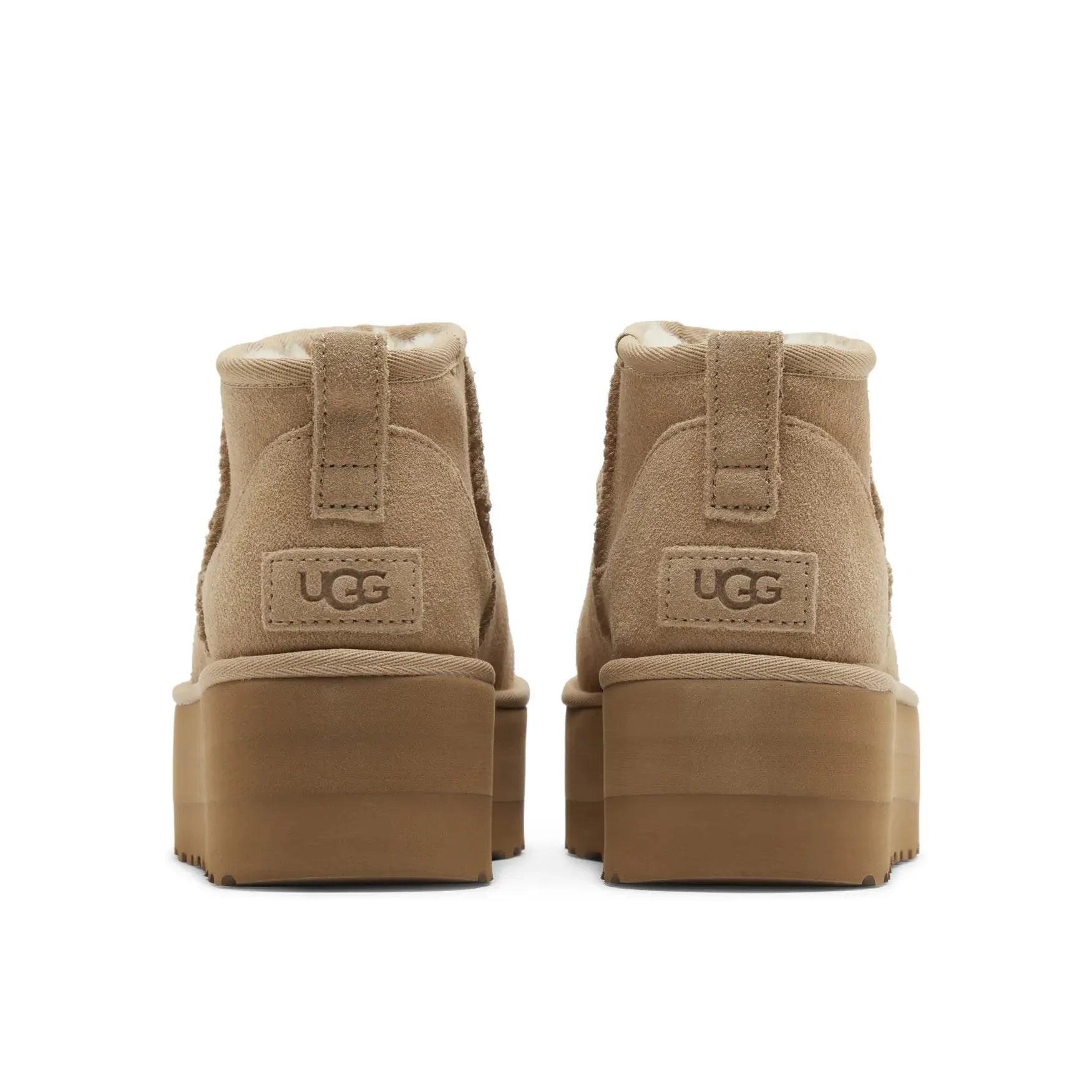 Ultra Mini Platform Boot Sand