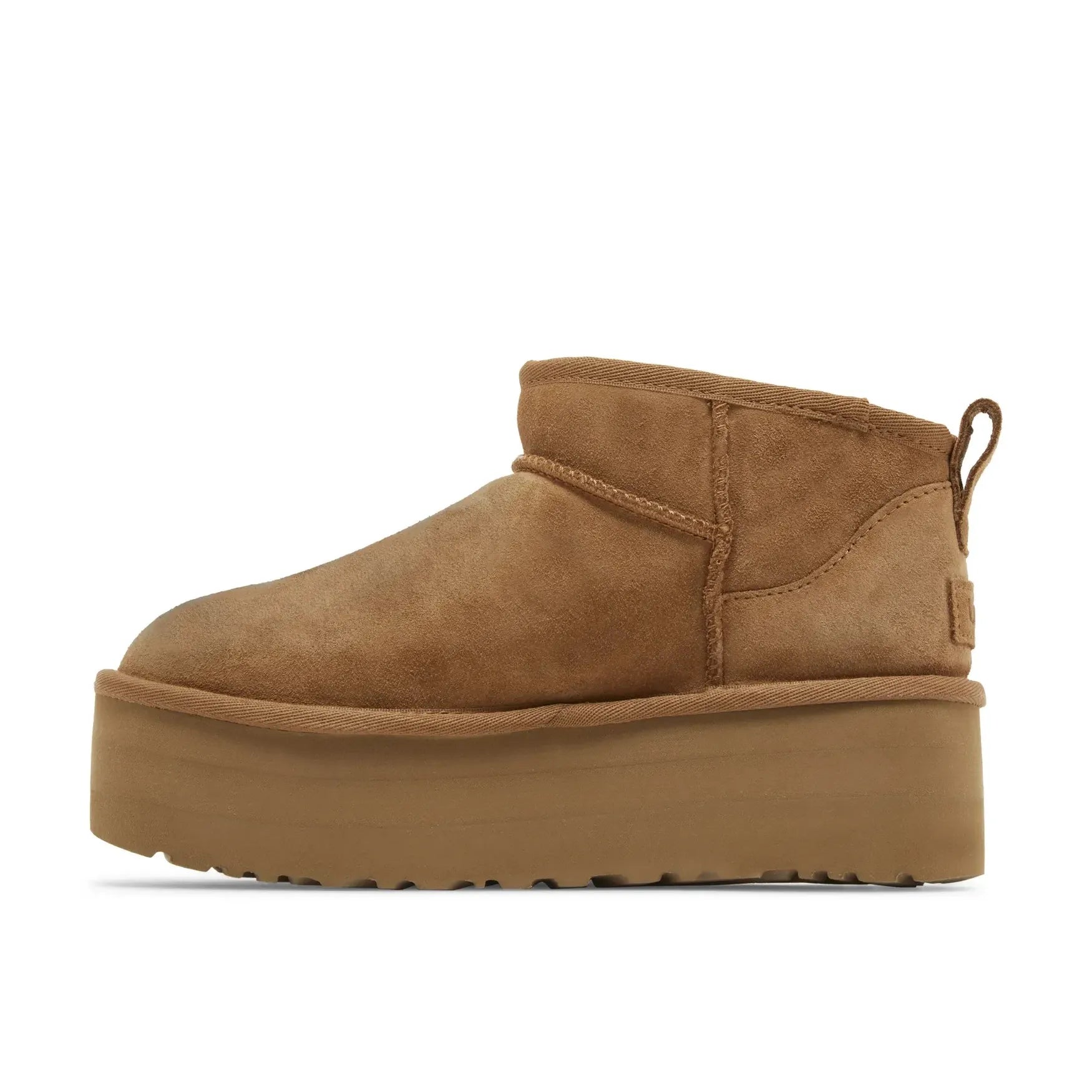 Ultra Mini Platform Boot Chestnut