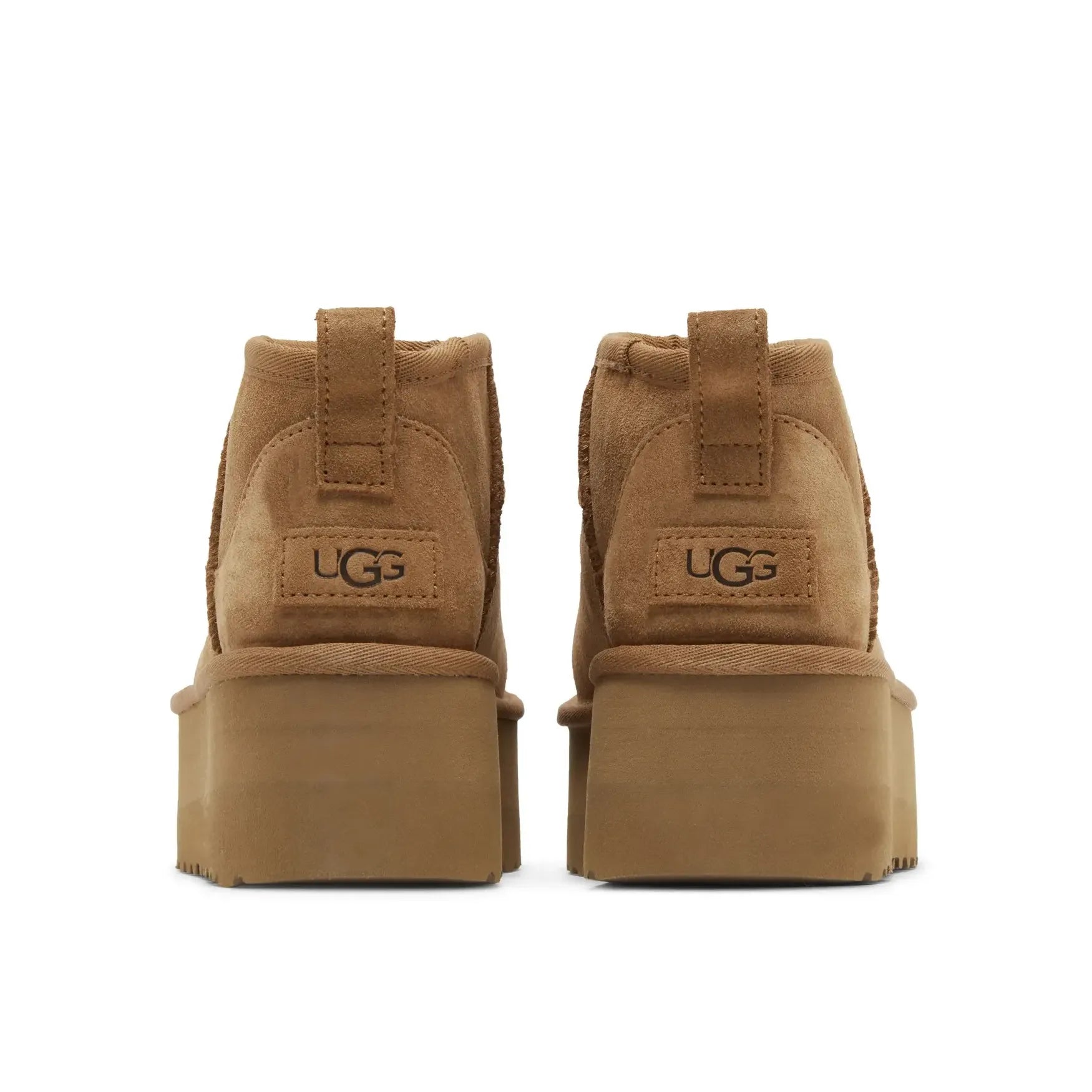 Ultra Mini Platform Boot Chestnut