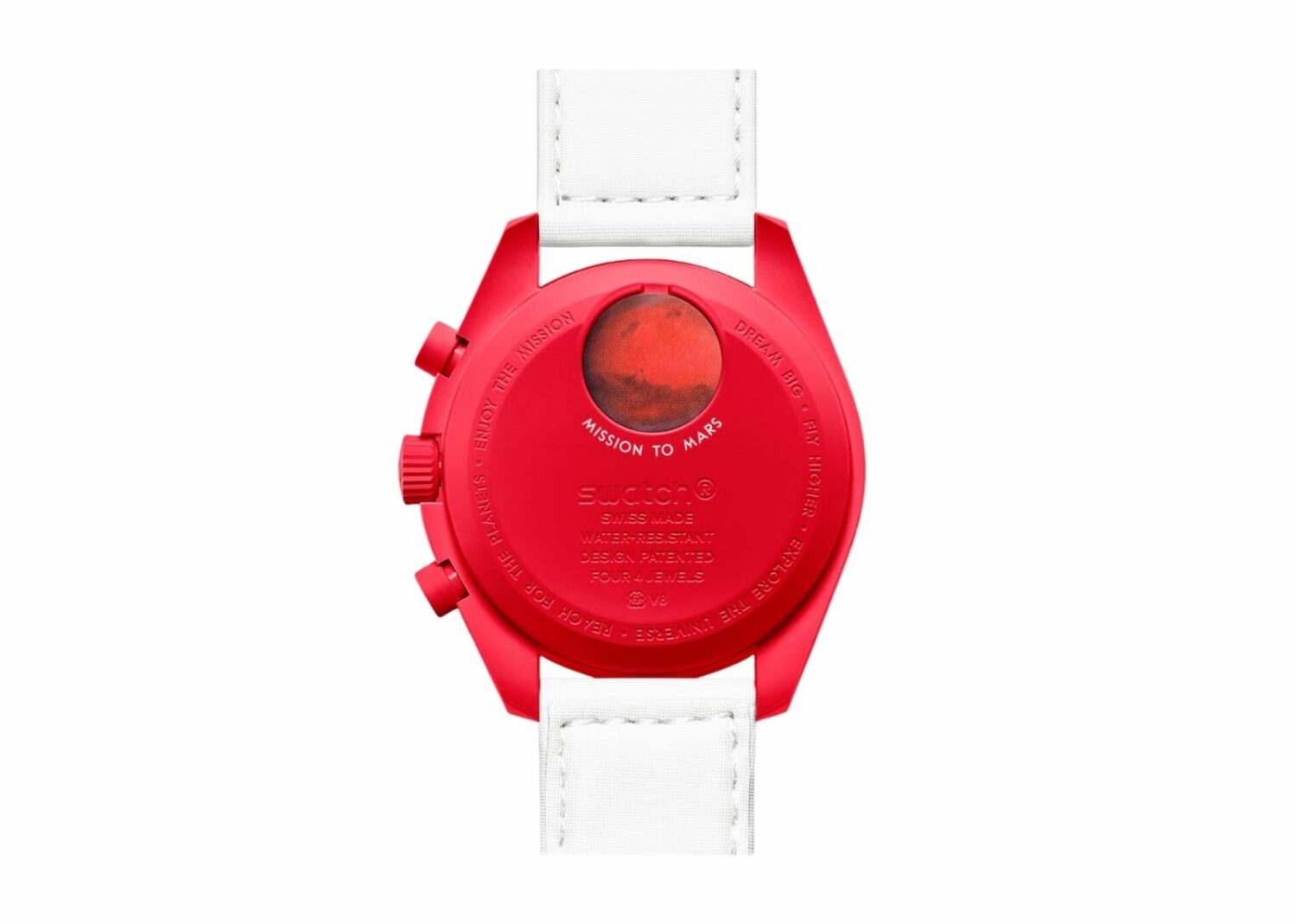 Watch White/Red